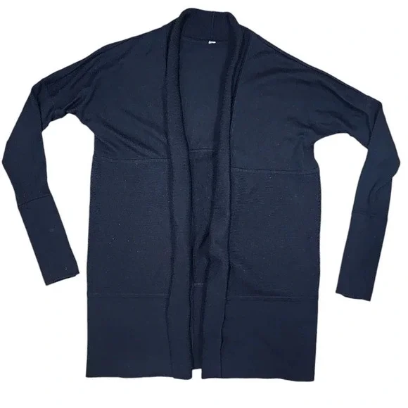 Lululemon Sit In Lotus Black Cardigan - Picture 6 of 12